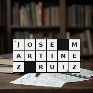 Hasło krzyżówkowe poeta hiszpański 1874 1967 - jose martinez ruiz – rozwiązanie, synonimy, podpowiedzi i definicje krzyżówkowe